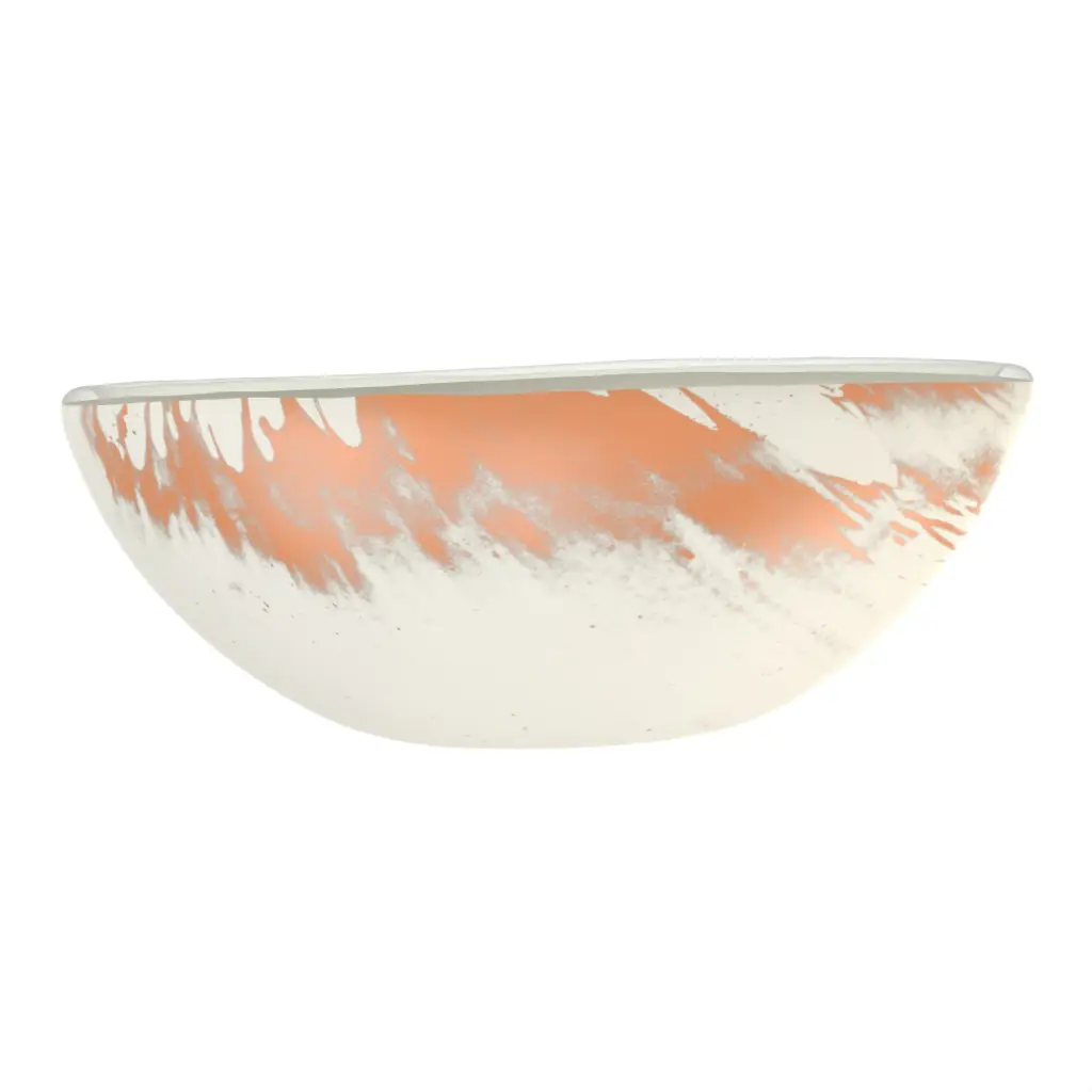 Deep Bowl in Birch White - Restaurant Bowls - 3/4 View