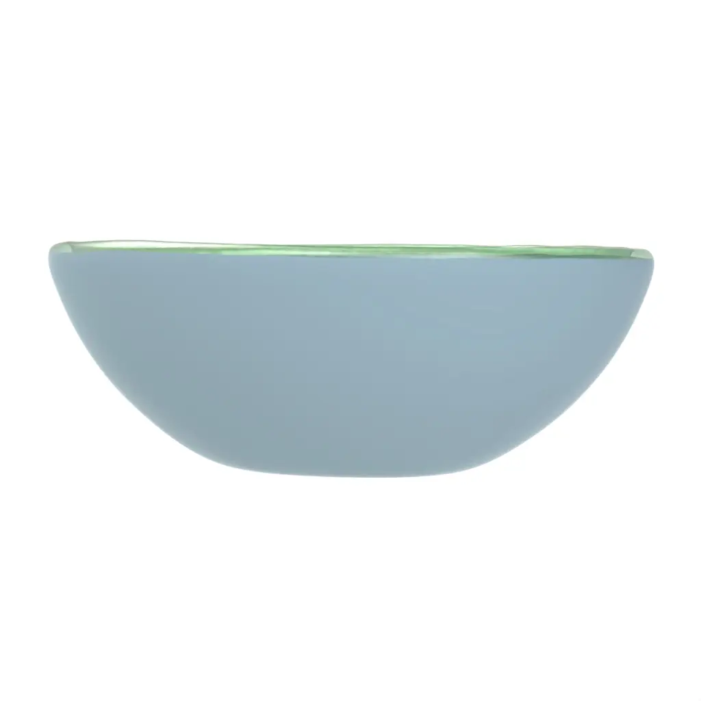 Deep Bowl in Light Blue - Restaurant Bowls - 3/4 View