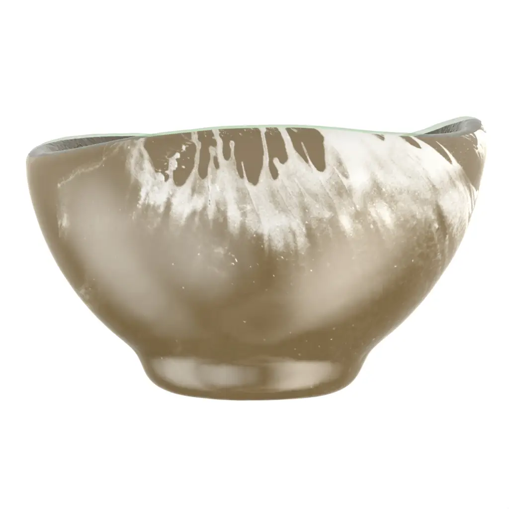 Deep Bowl in Olive Green - Restaurant Bowls - 3/4 View