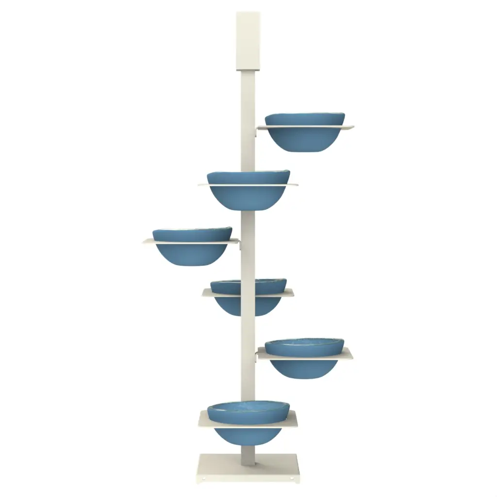 Dip Bowl Set in Niagara Blue - Snacks Serveware - 3/4 View