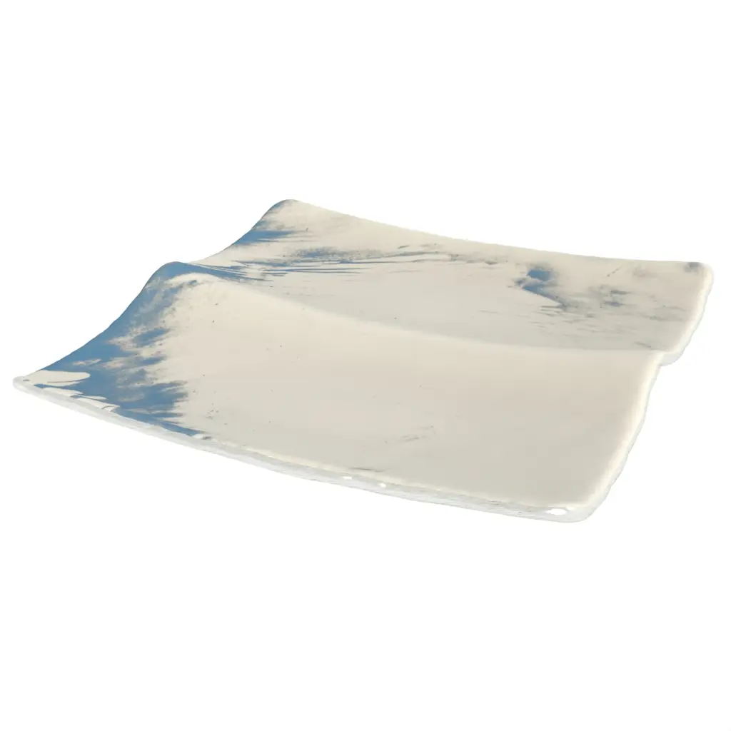 Divided Dish in Birch White - Serving Dishes - 3/4 View