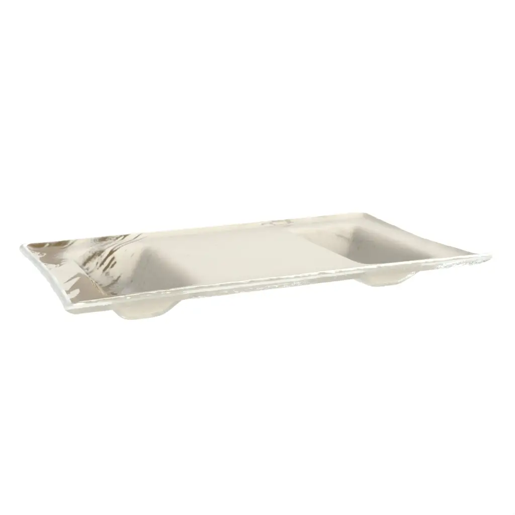 Divided Serving Platter in Birch White - Serving Dishes - 3/4 View