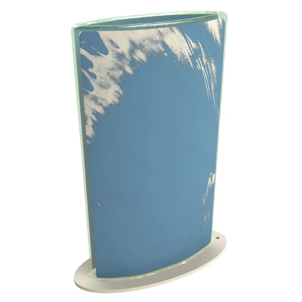 Flower Bud Vase in Niagara Blue - Table Accessories - 3/4 View