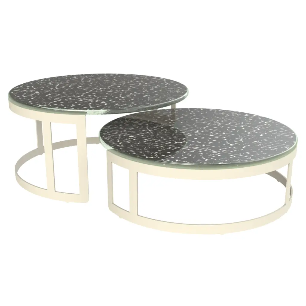 Food Display Risers in Dark Gray - Buffet Risers Stands - 3/4 View