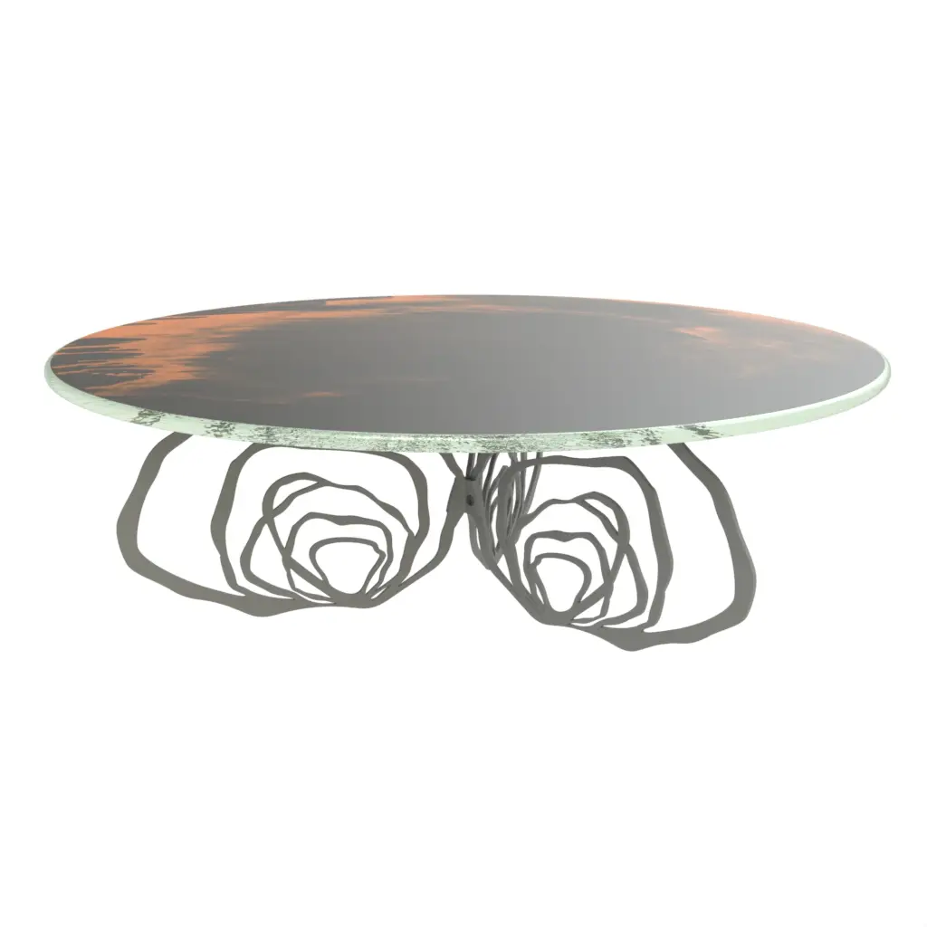 Footed Cake Stand in Dark Gray - Cake Stands - 3/4 View