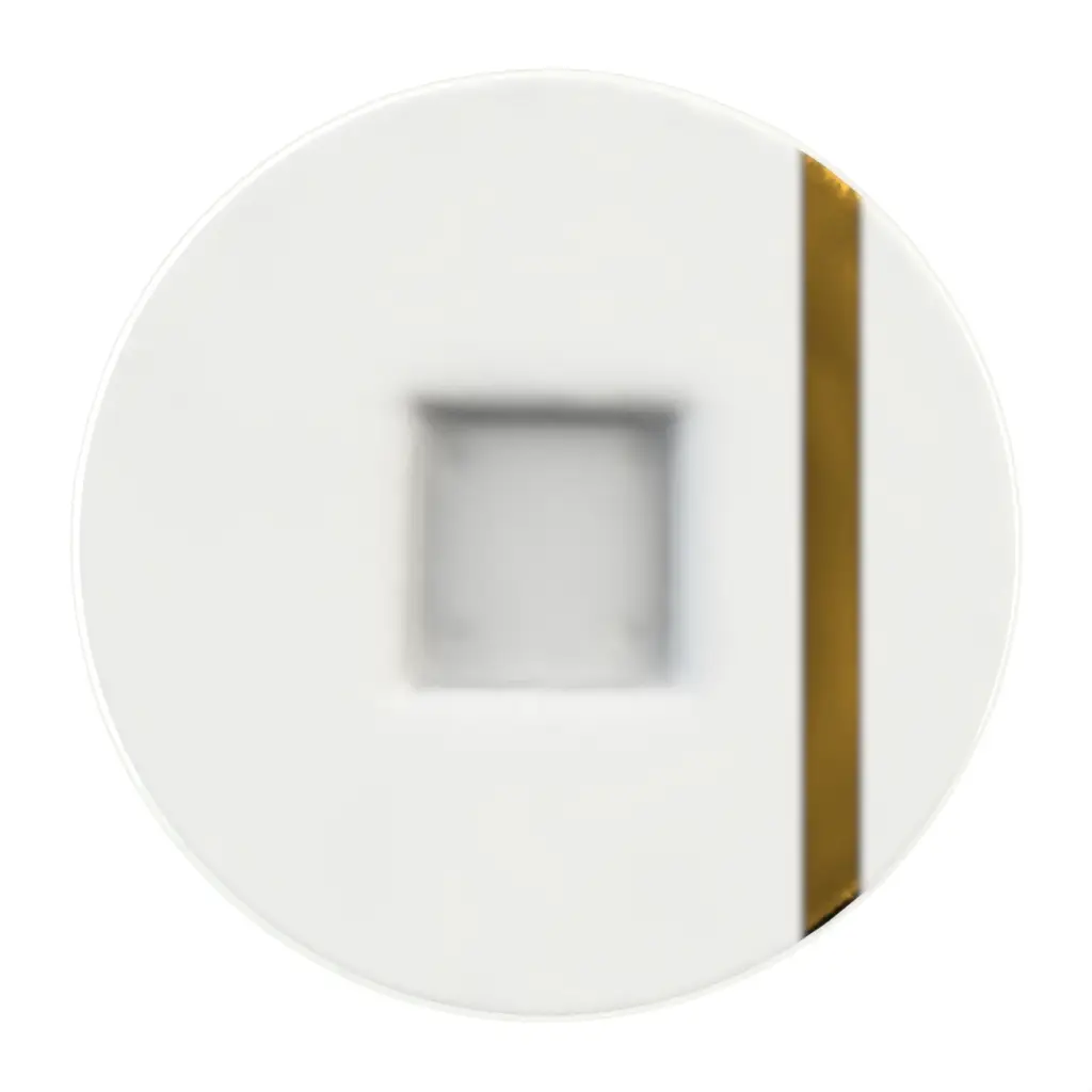 Glass Dessert Plate in Milk White - Restaurant Plates - 3/4 View