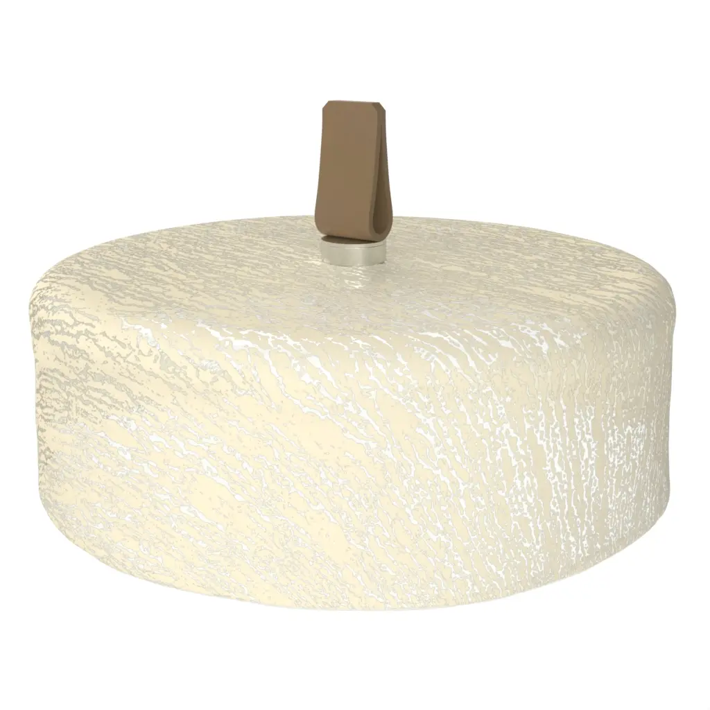 Glass Food Cover in Boulder Beige - Cake Stands - 3/4 View