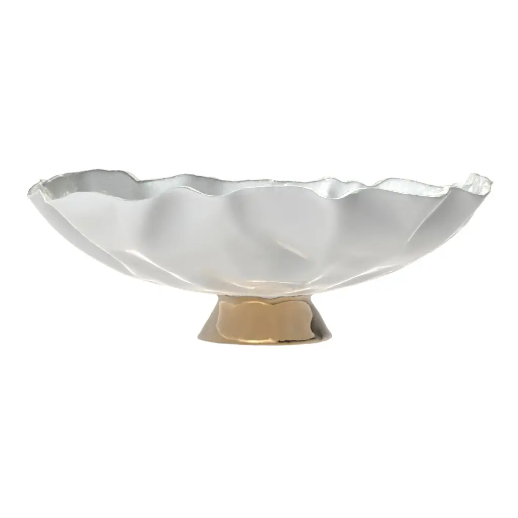 Glass Ice Bucket in Milk White - Bar Accessories - 3/4 View