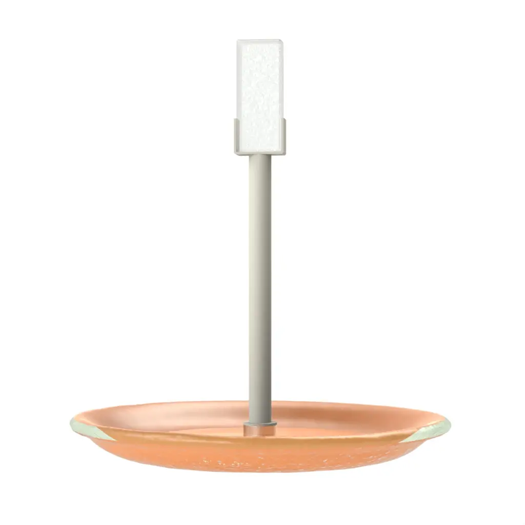 Jam Holder in Apricot Crush - Table Accessories - 3/4 View