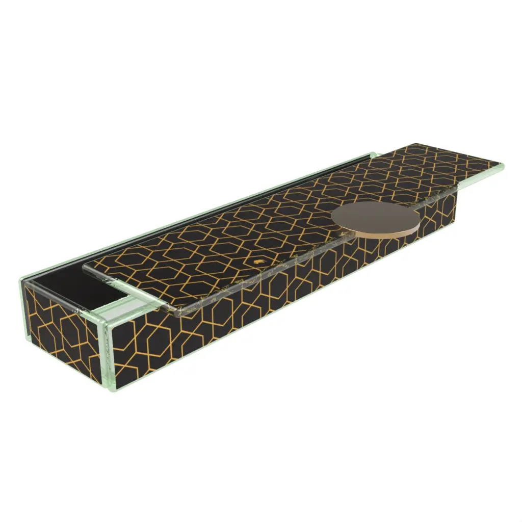 Japanese Bento in Black - Specialty Serveware - 3/4 View