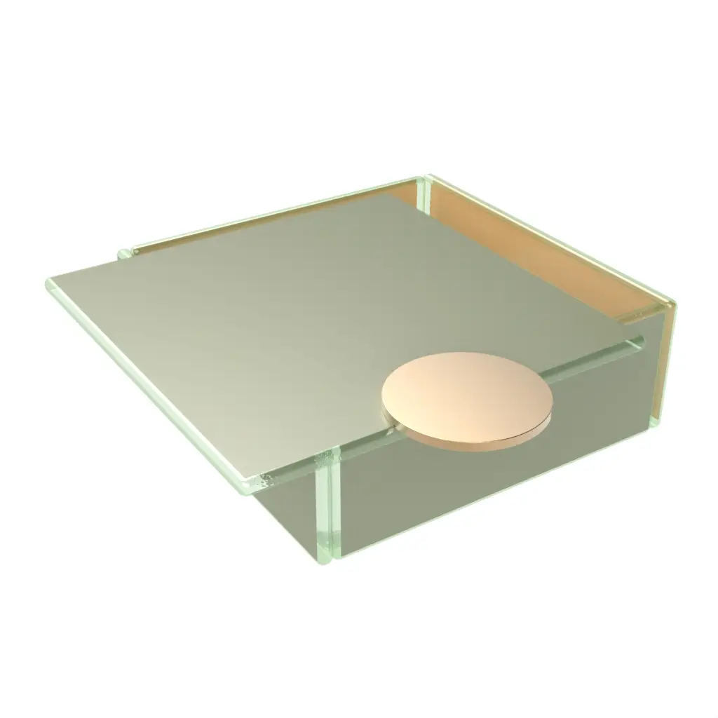 Japanese Style Bento Box in Mint Green - Specialty Serveware - 3/4 View