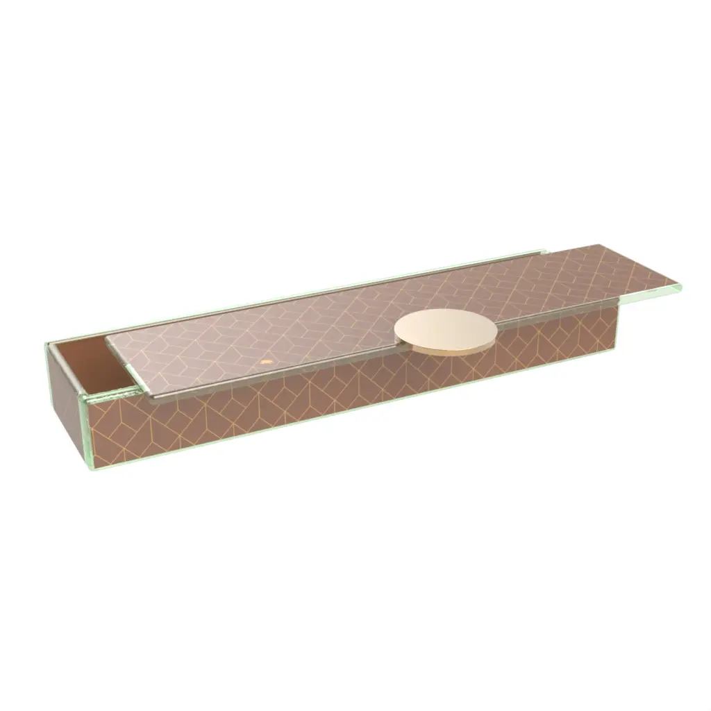Japanese Style Bento Box in Tobacco Brown - Specialty Serveware - 3/4 View