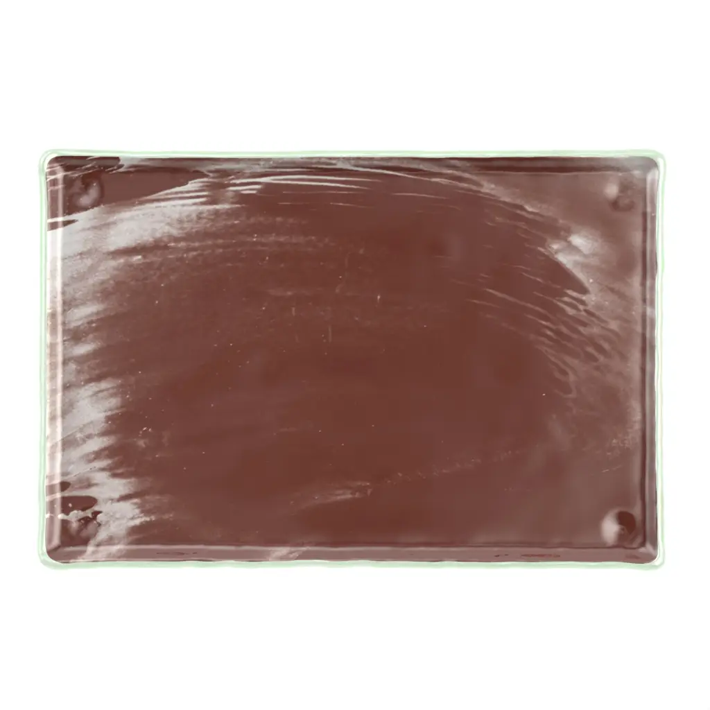 Japanese Sushi Plate in Cognac Brown - Specialty Dinnerware - 3/4 View