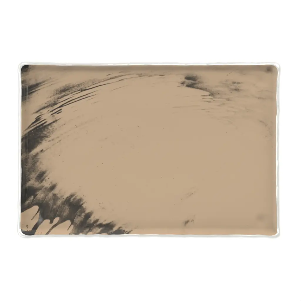 Japanese Sushi Plate in Almond Beige - Specialty Dinnerware - 3/4 View