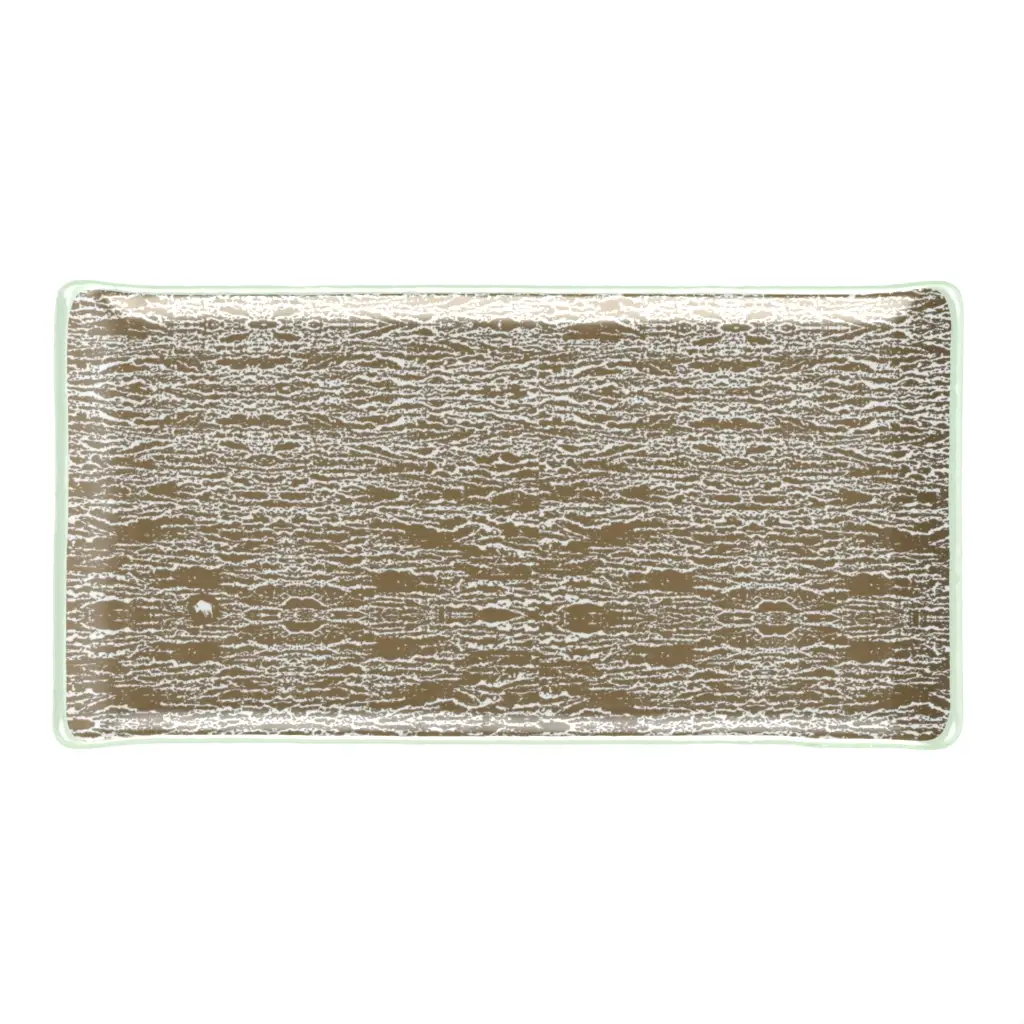 Japanese Sushi Plate in Olive Gray - Specialty Dinnerware - 3/4 View