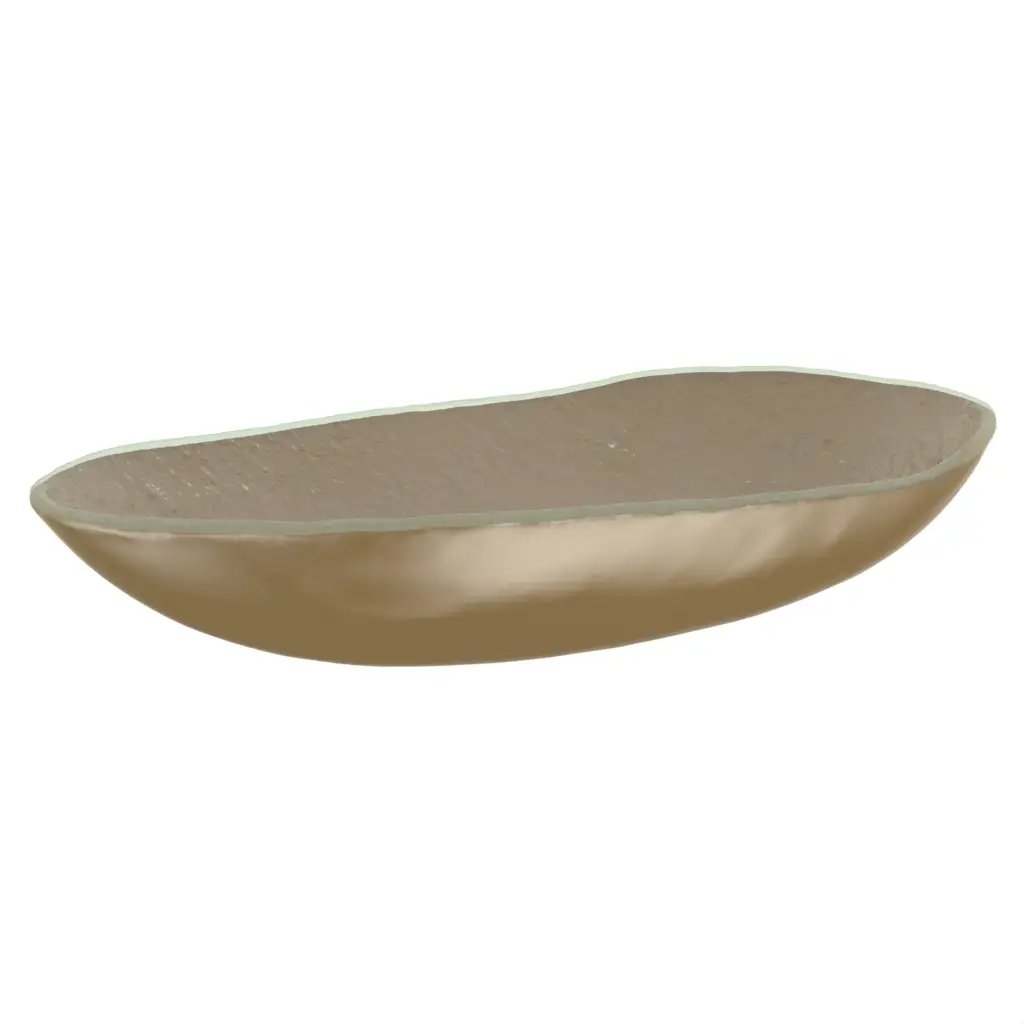 Large Buffet Serving Bowl in Olive Gray - Buffet Serveware - 3/4 View