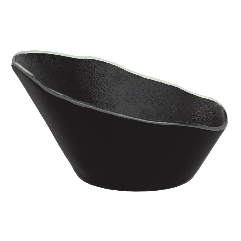 Large Display Bowl in Black - Buffet Serveware - 3/4 View