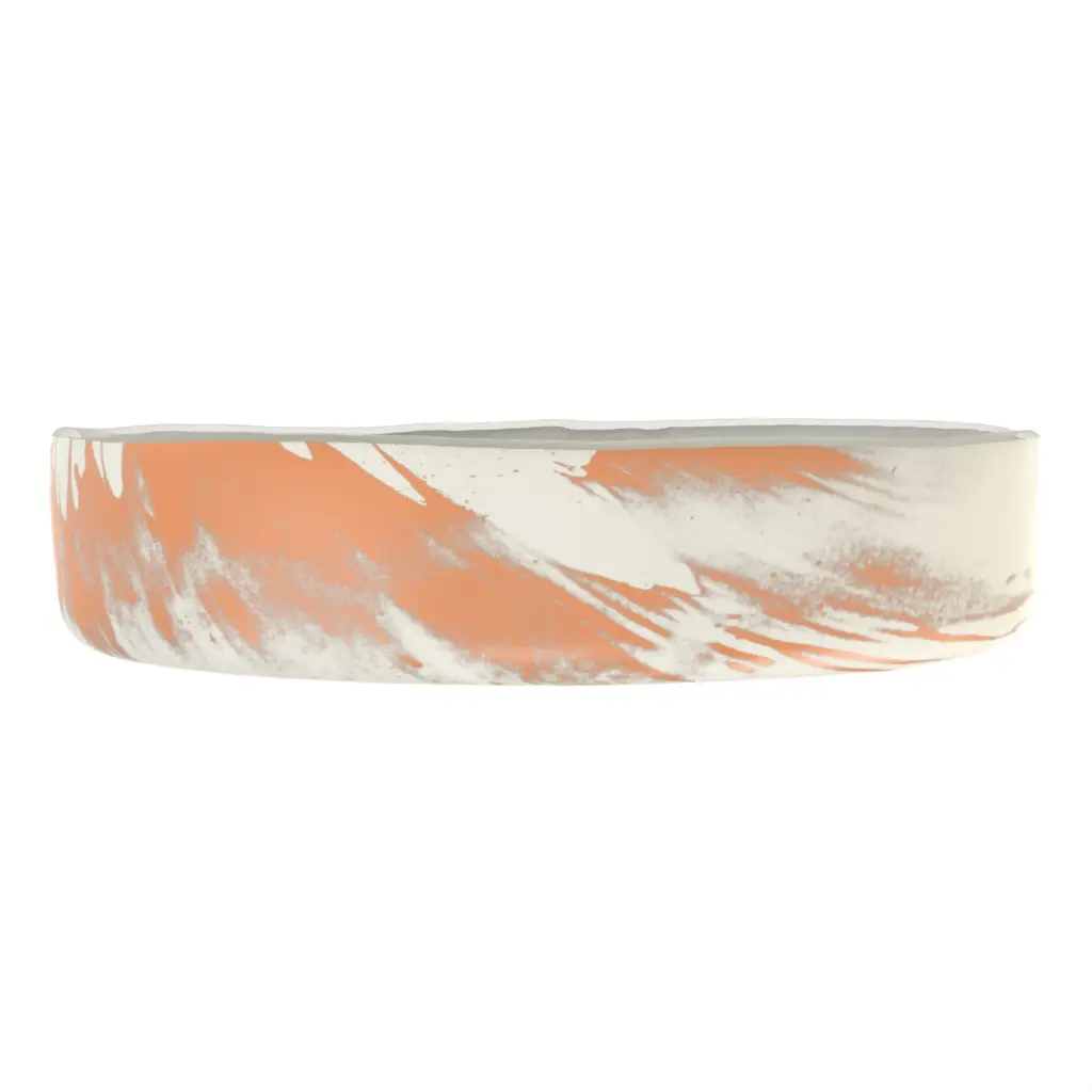Low Bowl in Birch White - Restaurant Bowls - 3/4 View