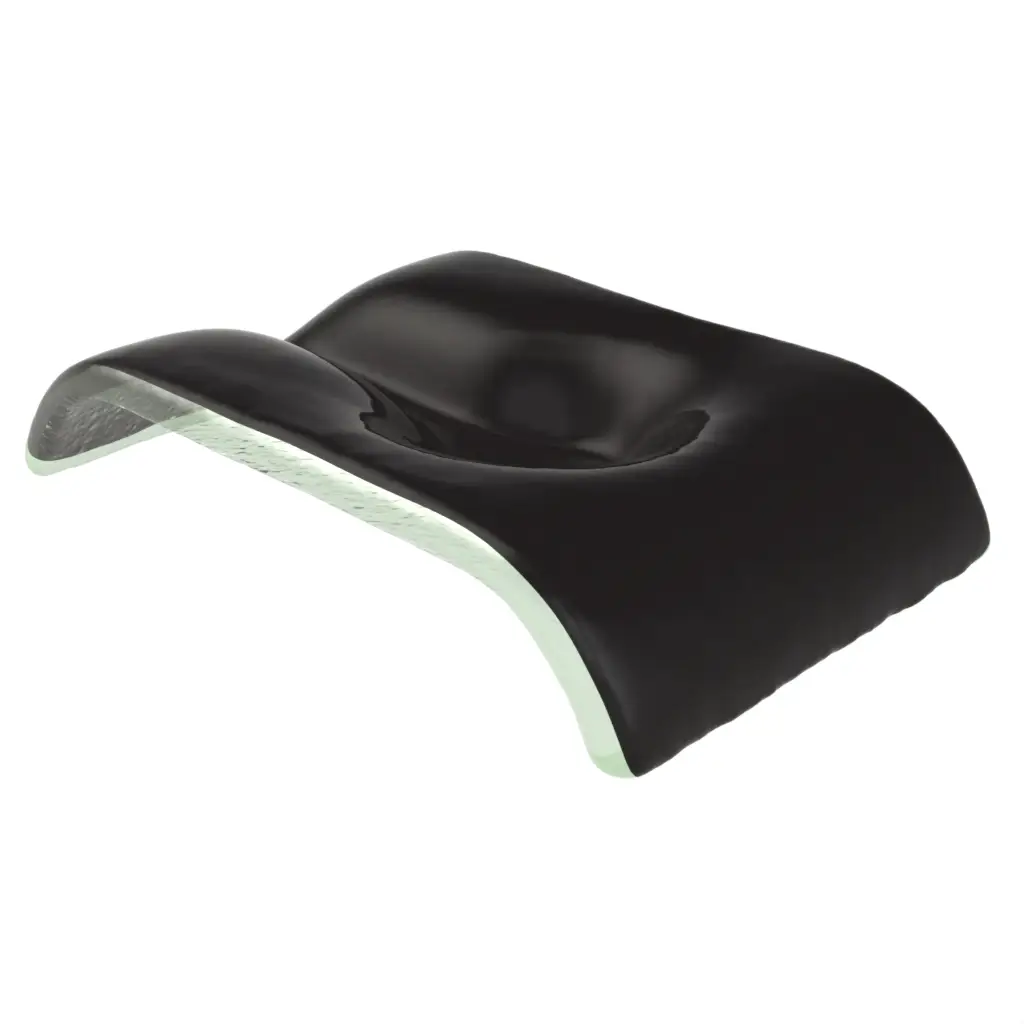 Luxury Cigar Ashtray in Black - Bar Accessories - 3/4 View