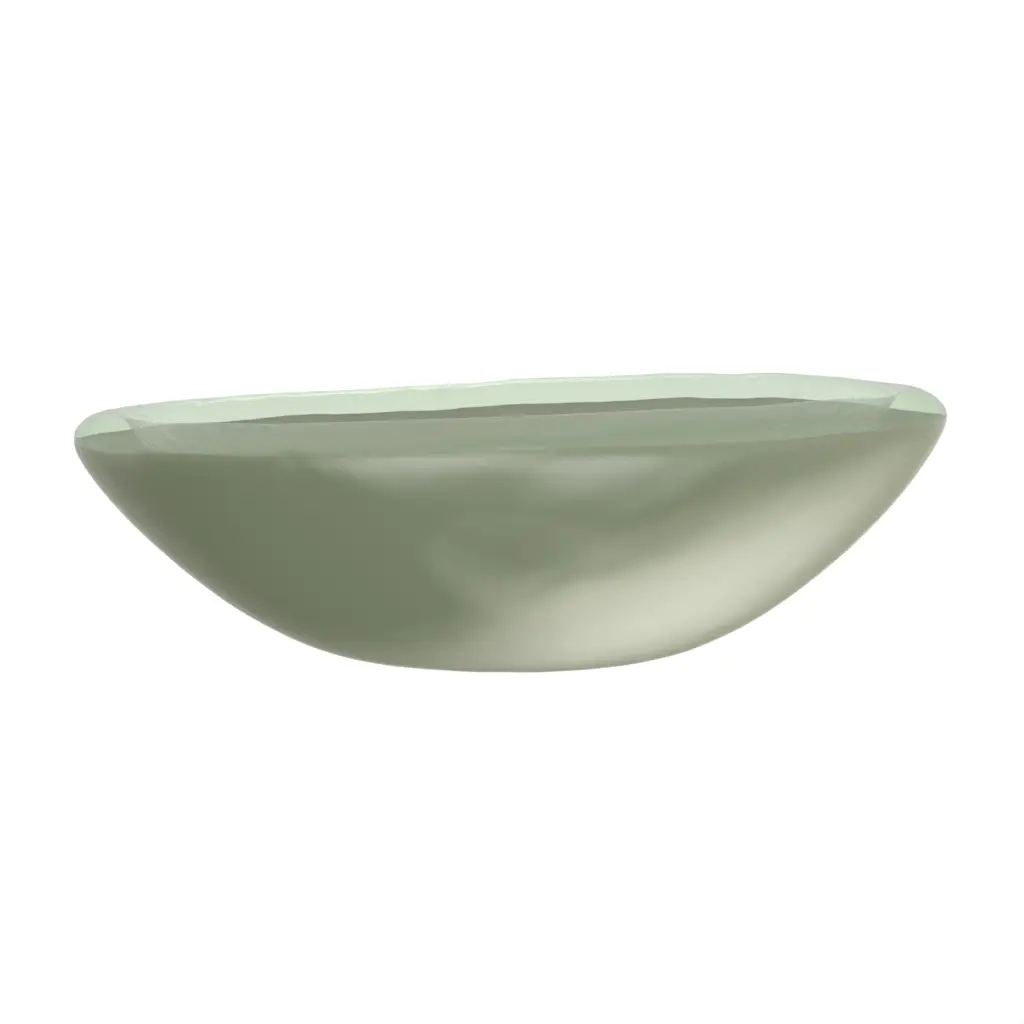 Mini Appetizer Plate in Mint Green - Catering Serveware - 3/4 View