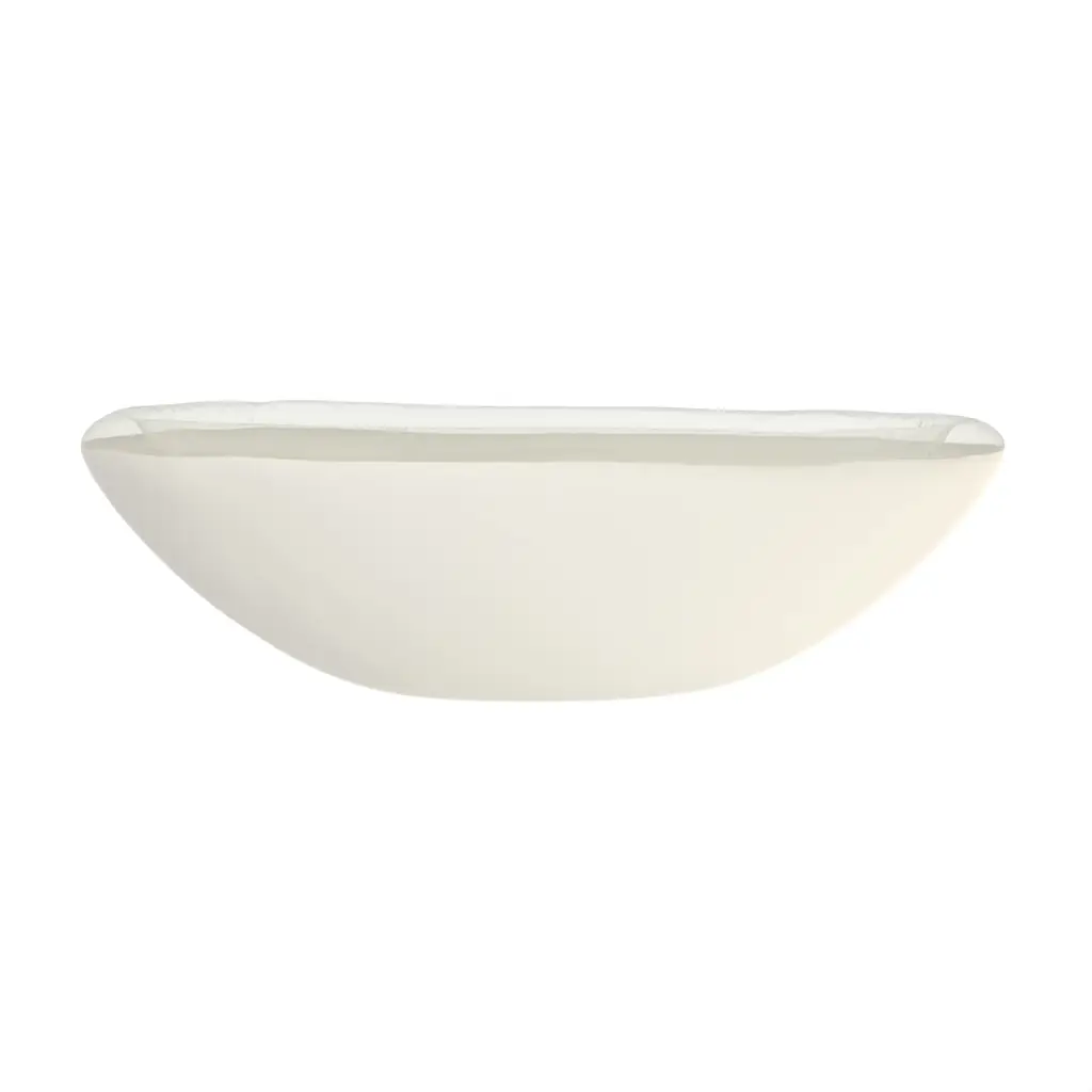 Mini Appetizer Plate in Birch White - Catering Serveware - 3/4 View