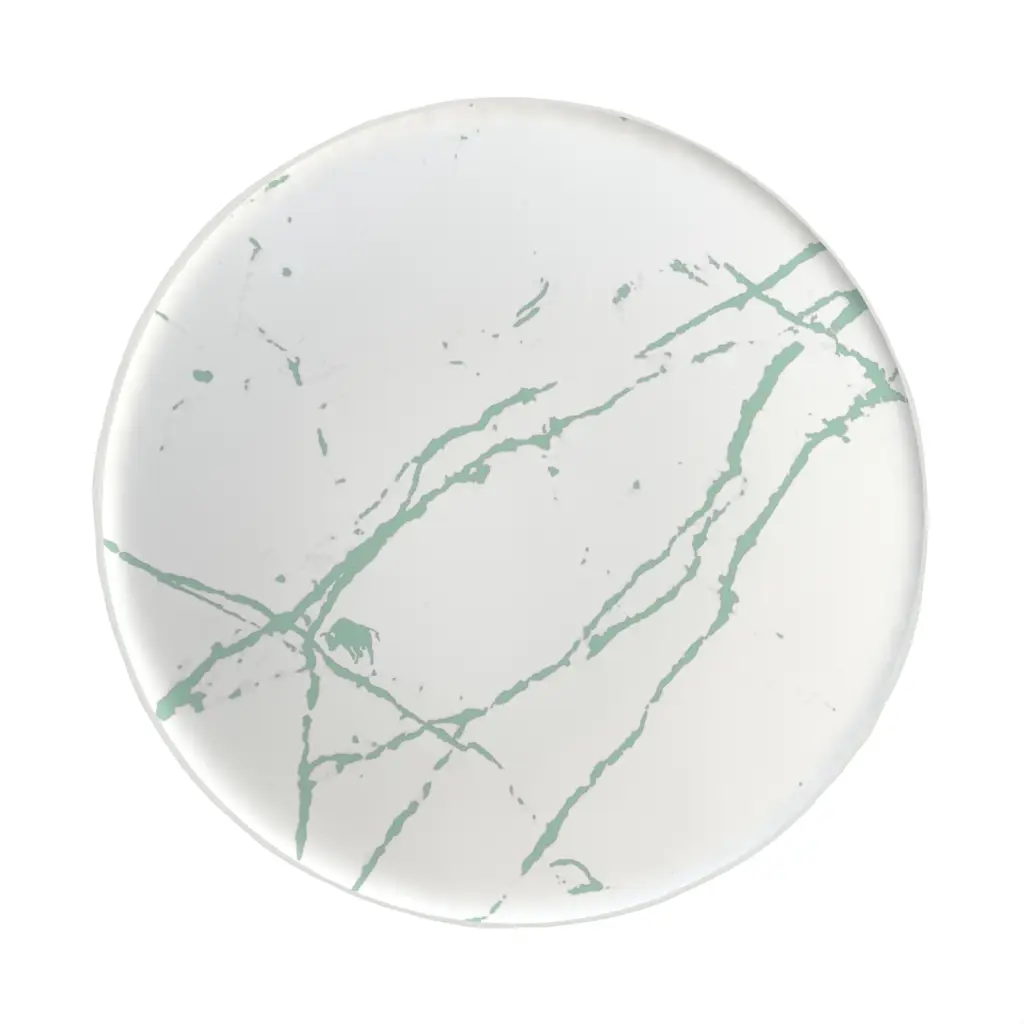 Mini Appetizer Plate in Milk White - Catering Serveware - 3/4 View