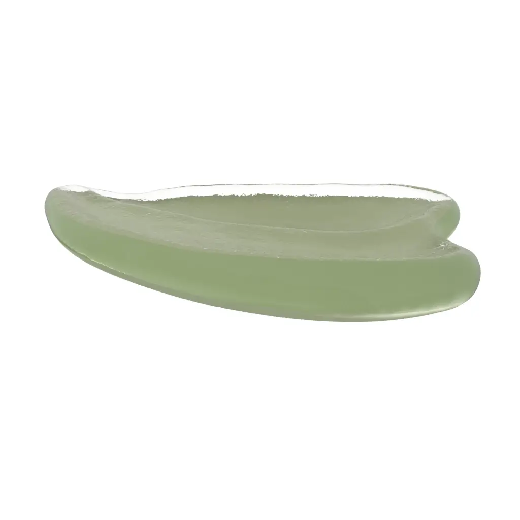 Mini Appetizer Plate in Mint Green - Catering Serveware - 3/4 View