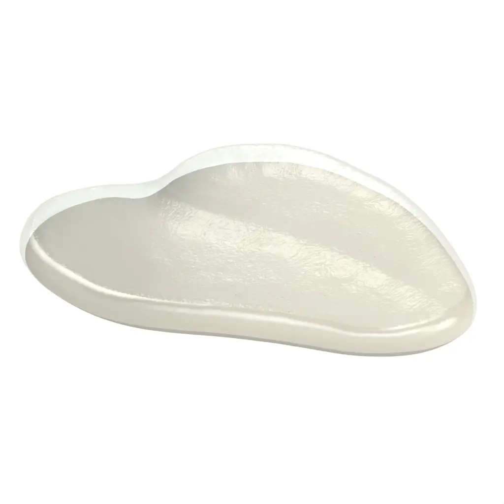 Mini Appetizer Plate in Birch White - Catering Serveware - 3/4 View