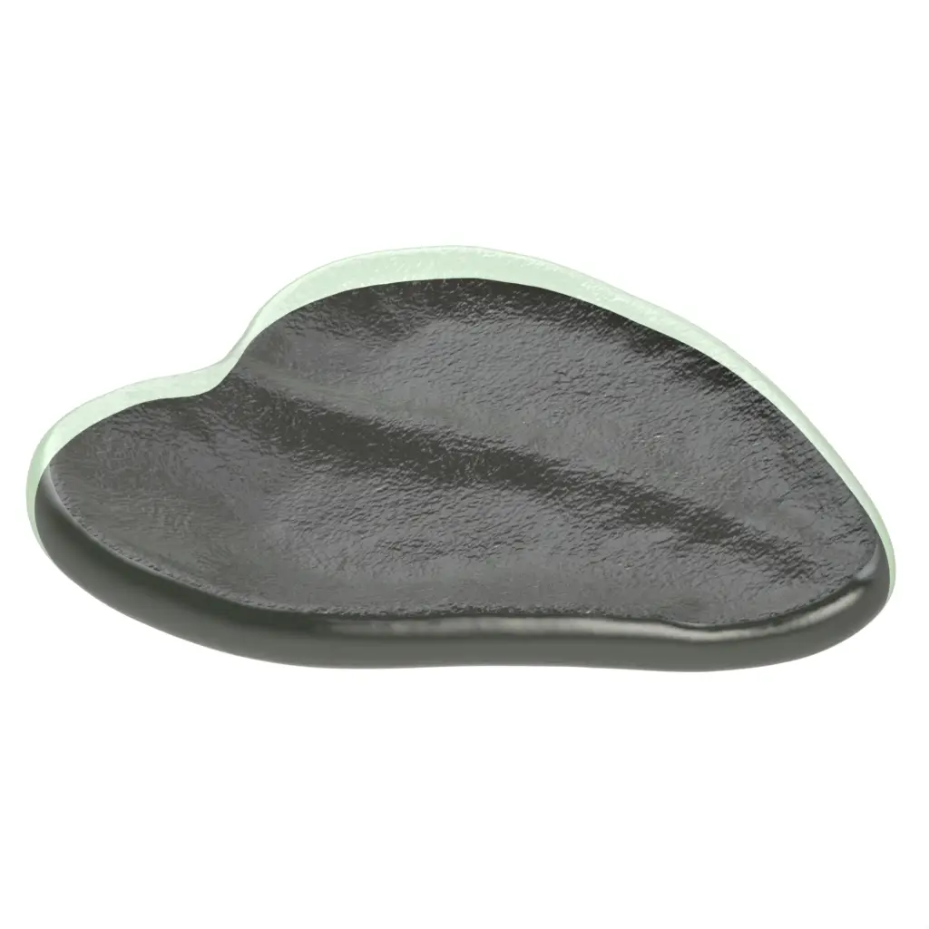 Mini Appetizer Plate in Dark Gray - Catering Serveware - 3/4 View