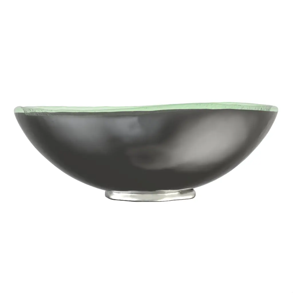 Modern Bread Basket in Dark Gray - Table Accessories - 3/4 View