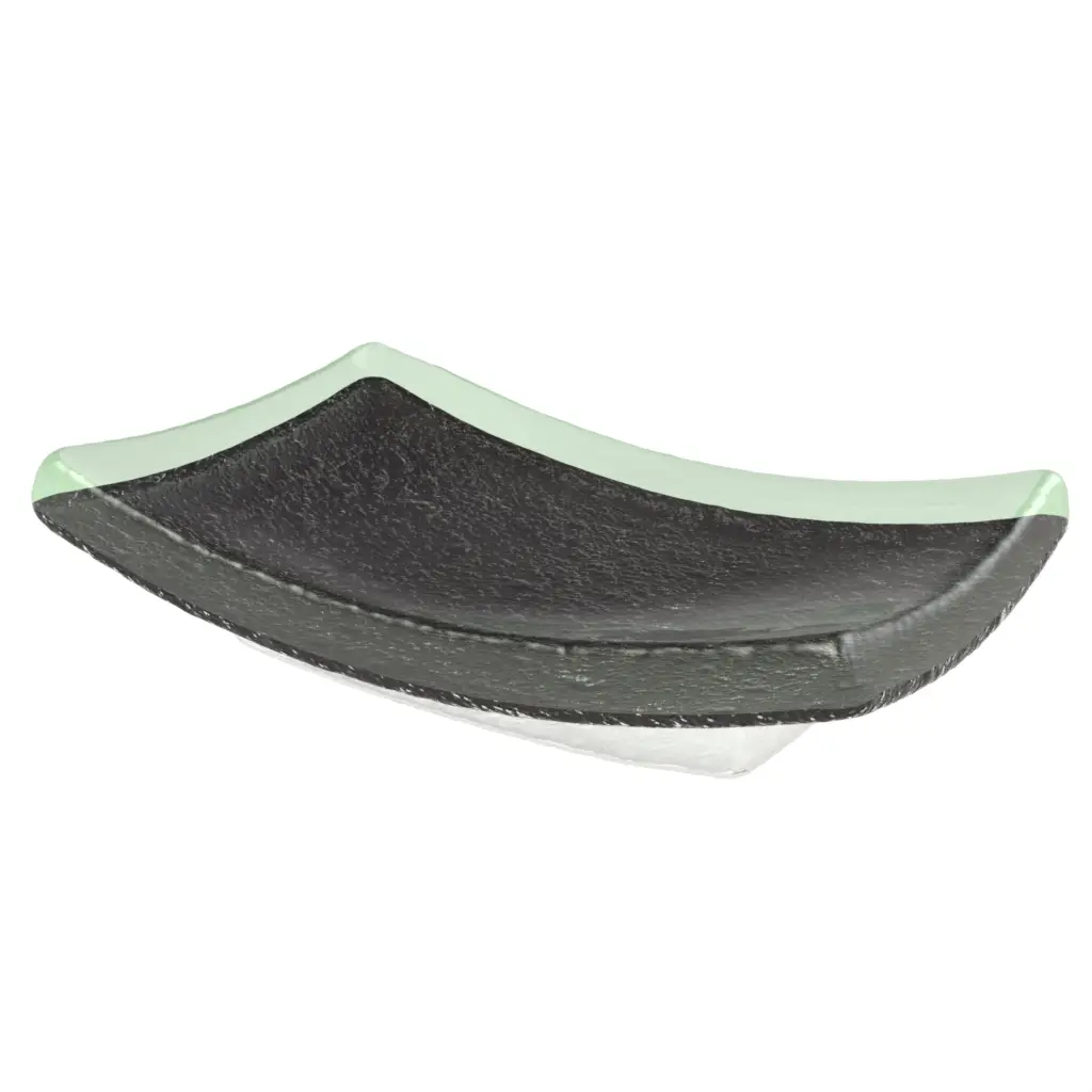 Modern Butter Dish in Black - Bread & Butter - 3/4 View