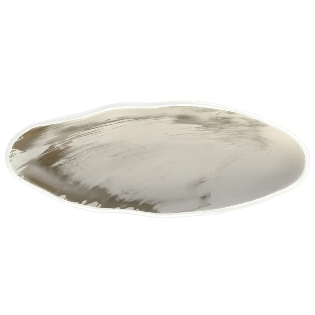 Modern Fruit Bowl in Birch White - Welcome Amenities - 3/4 View