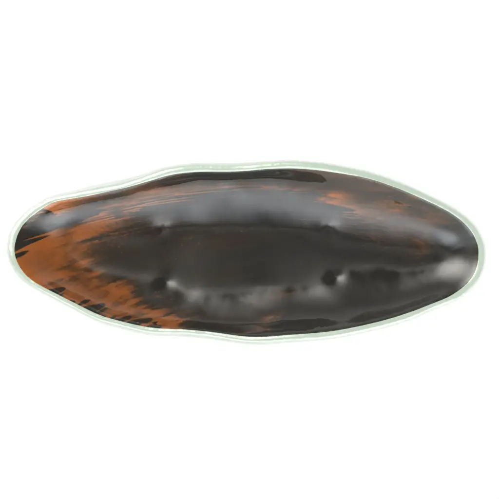 Modern Fruit Bowl in Dark Gray - Welcome Amenities - 3/4 View