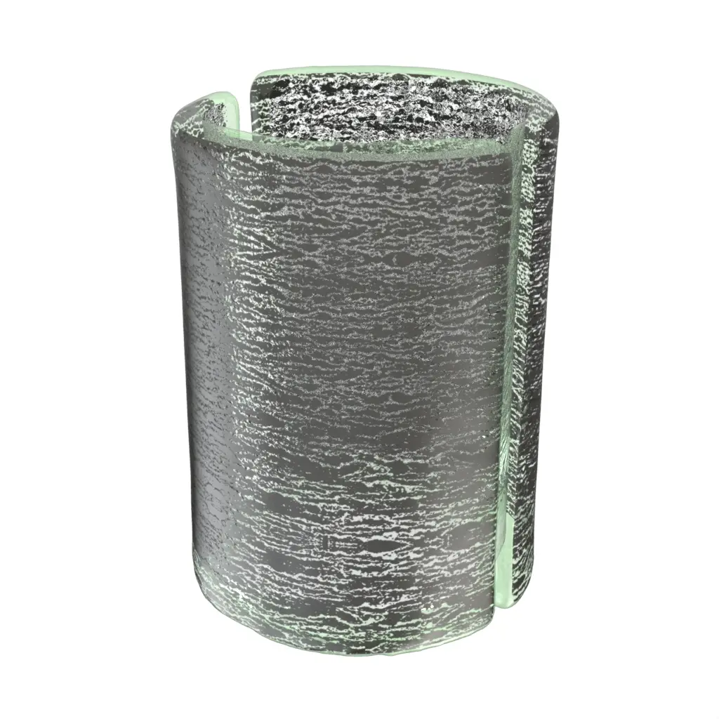 Modern Tea Light Holder in Dark Gray - Table Accessories - 3/4 View