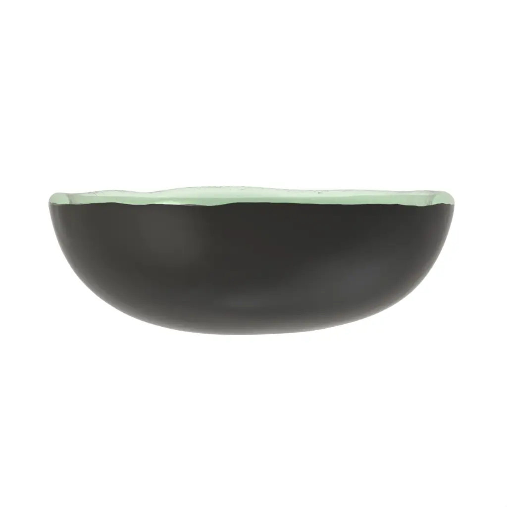 Nut Bowl in Dark Gray - Snacks Serveware - 3/4 View