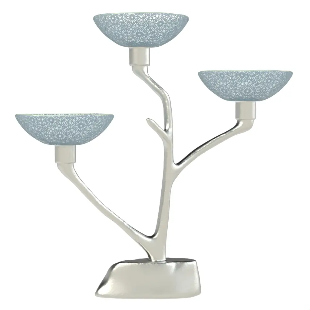 Nut Bowl Set - Snacks Serveware | MyGlassStudio - 3/4 View