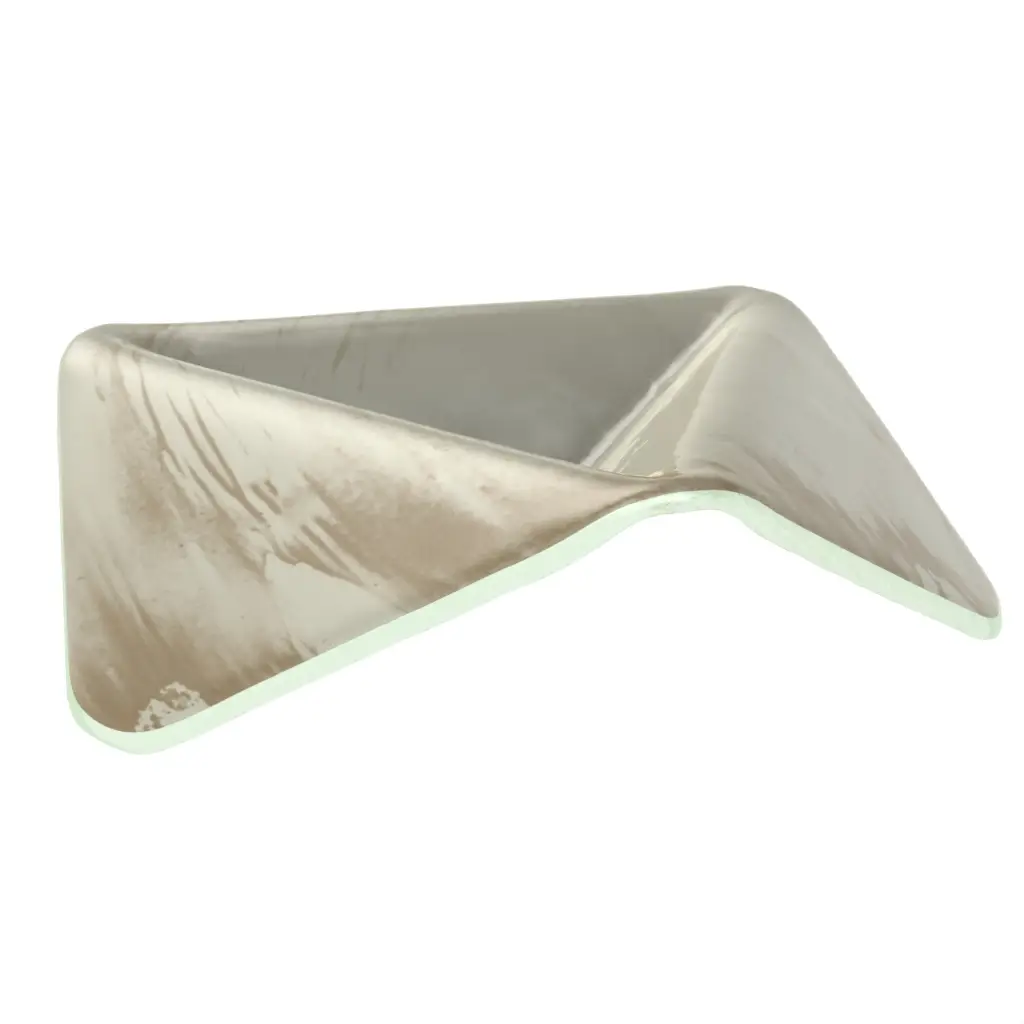 Nuts Serving Bowl in Gray - Snacks Serveware - 3/4 View