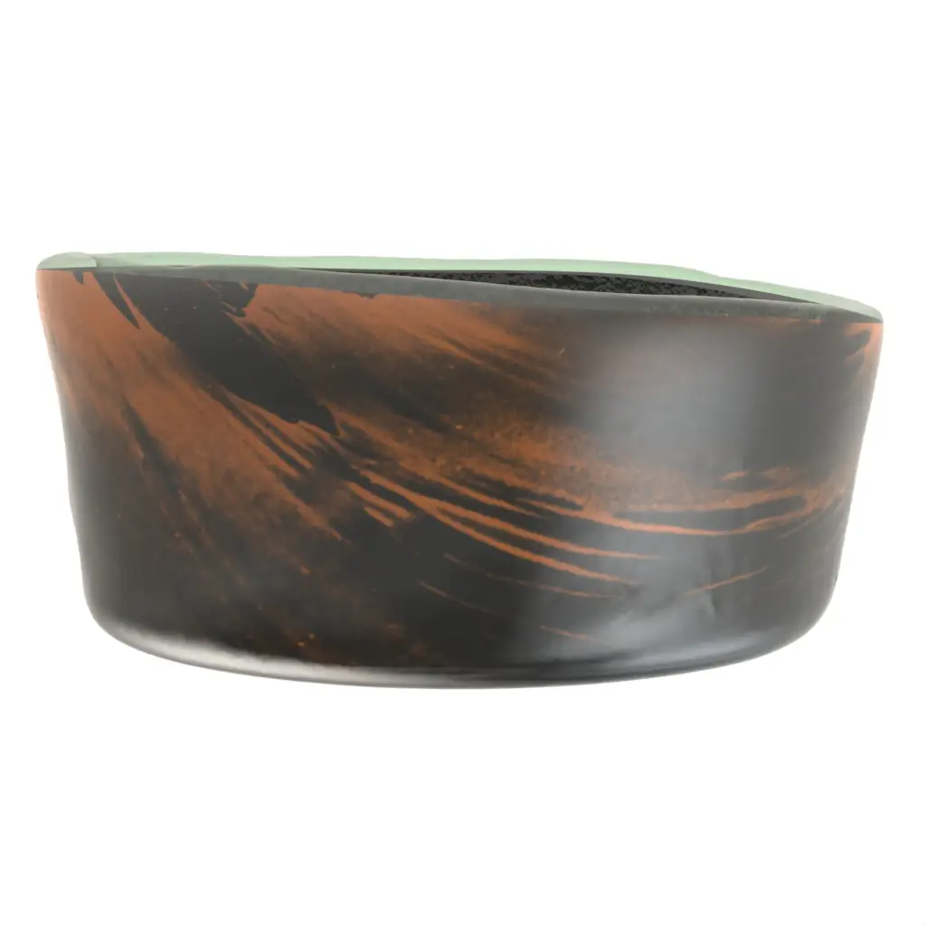 Olive Bowl in Dark Gray - Snacks Serveware - 3/4 View