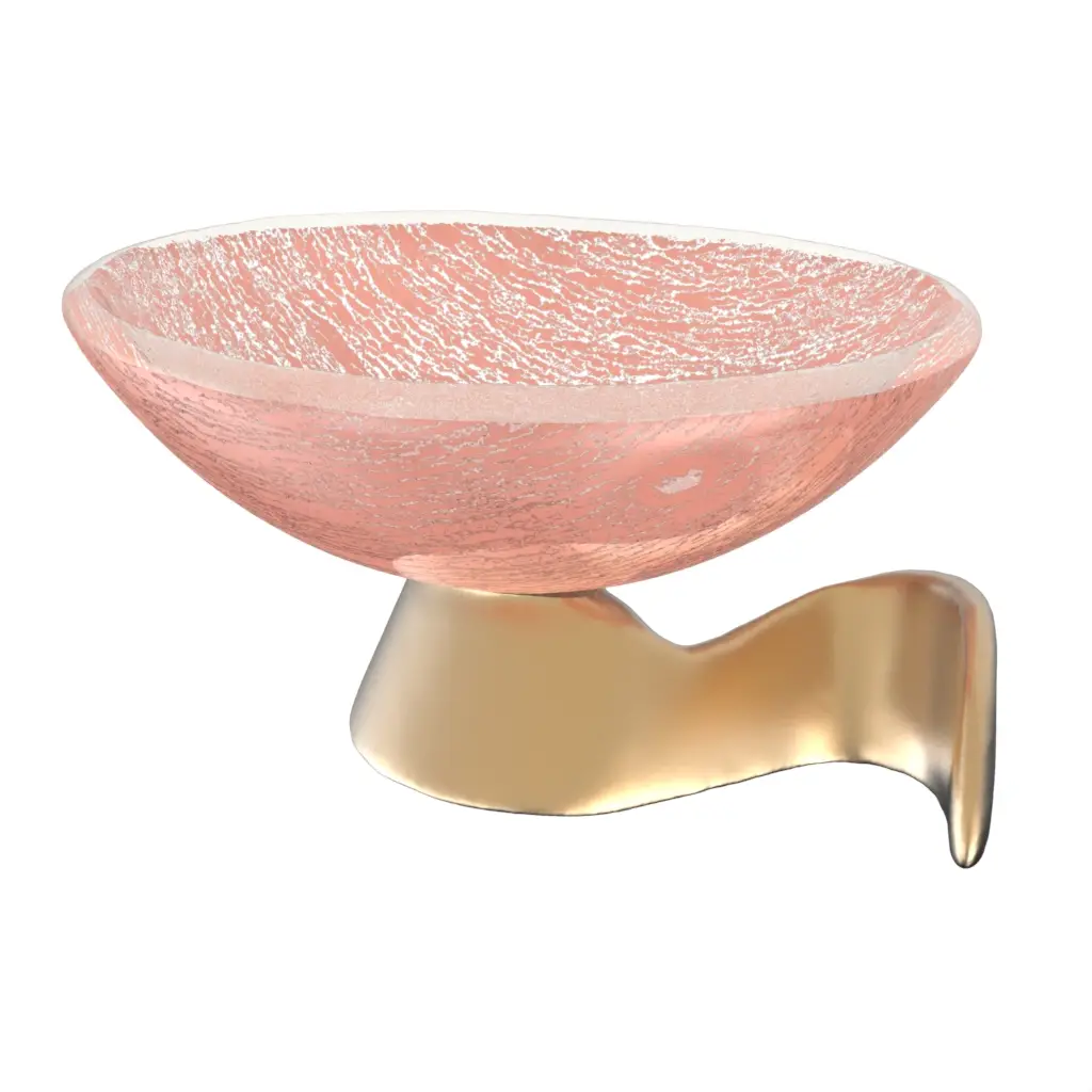 Olive Bowl in Light Salmon Pink - Snacks Serveware - 3/4 View