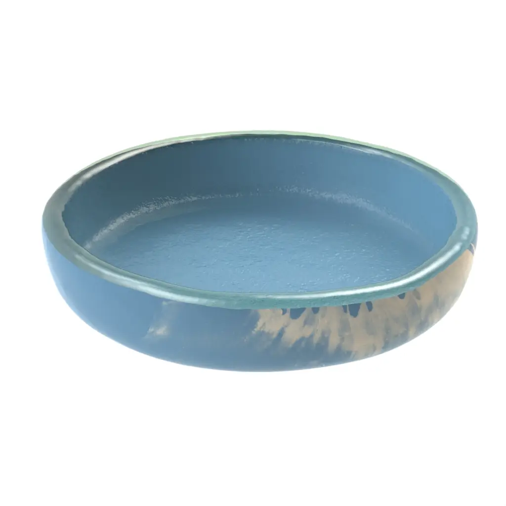 Olive Dish - Snacks Serveware | MyGlassStudio - 3/4 View