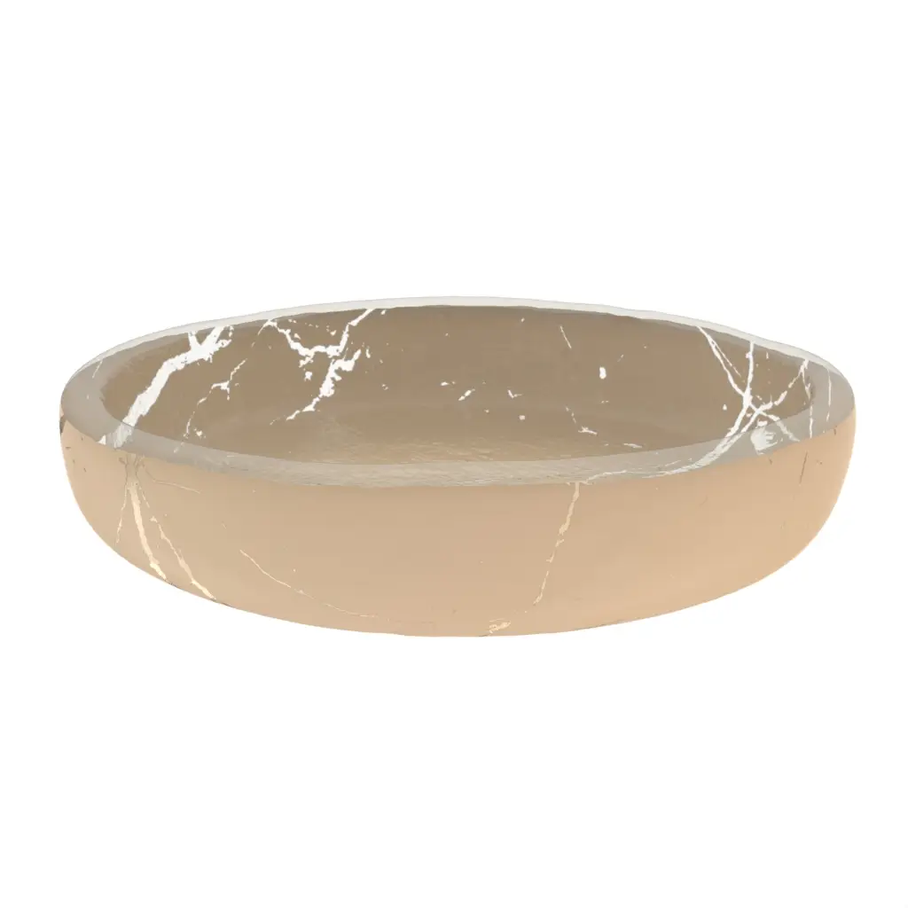 Olive Dish - Snacks Serveware | MyGlassStudio - 3/4 View