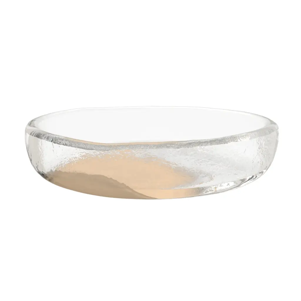 Olive Dish in Almond Beige - Snacks Serveware - 3/4 View