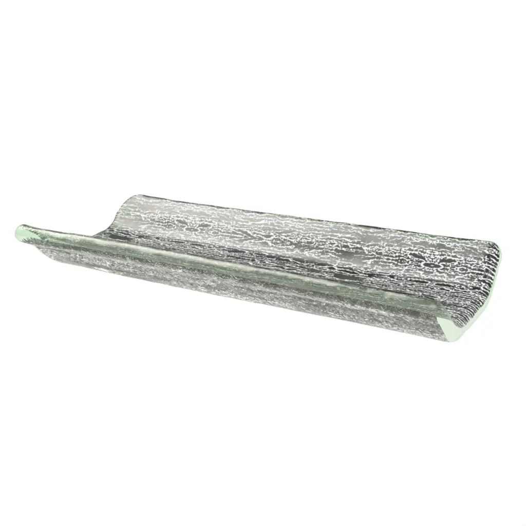 Oshibori Tray in Dark Gray - Table Accessories - 3/4 View