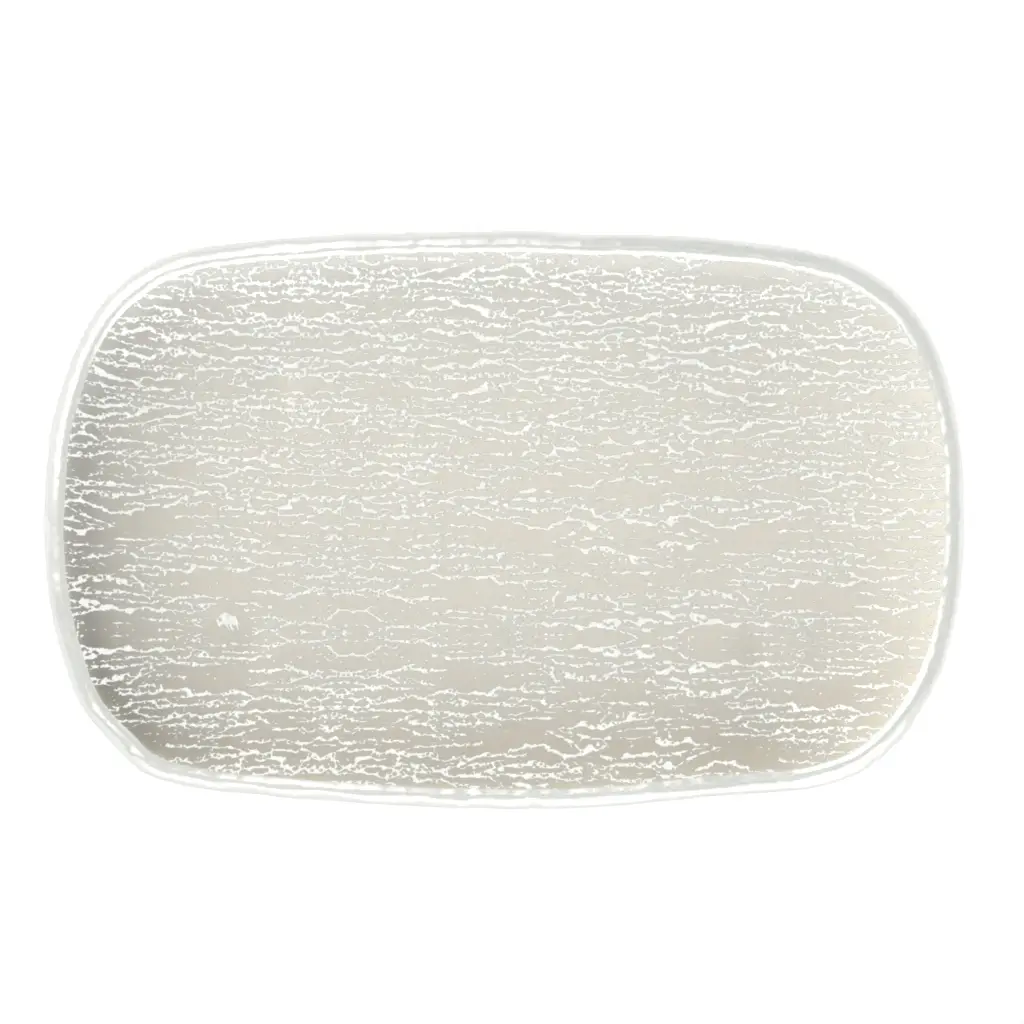 Oval Appetizer Plate in Birch White - Side Plates - 3/4 View