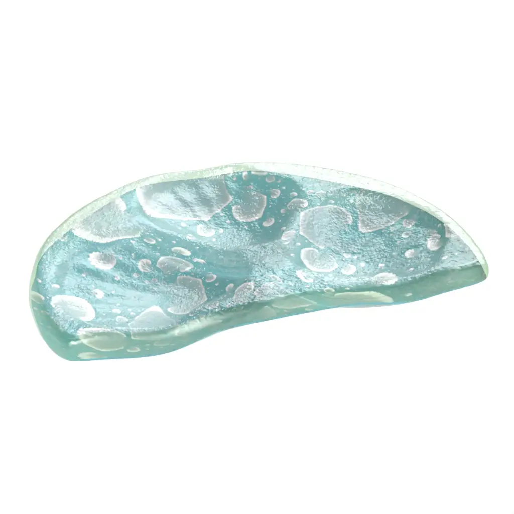 Oyster Tray in Porcelain Blue - Specialty Dinnerware - 3/4 View