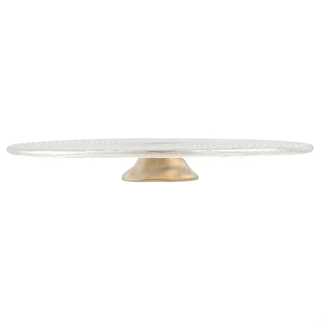 Pedestal Cake Stand in Milk White - Cake Stands - 3/4 View