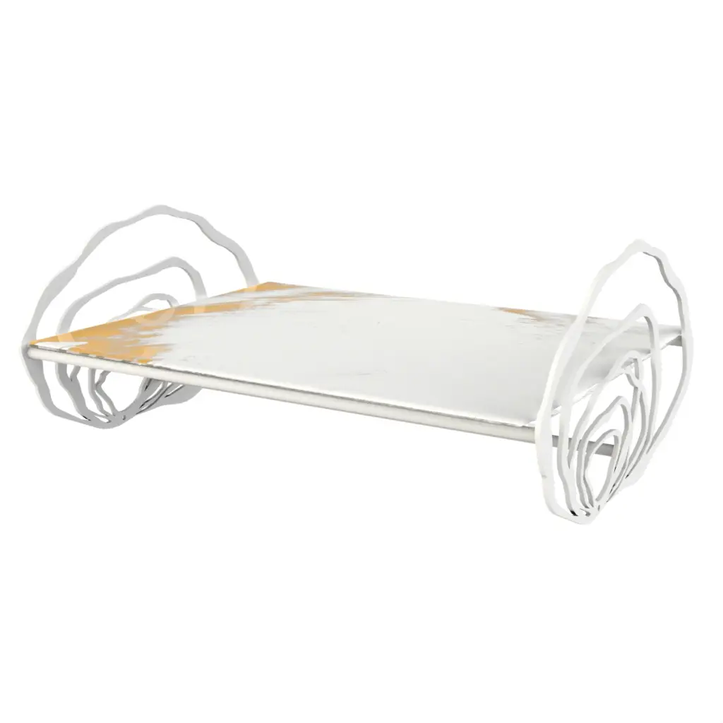 Pedestal Cake Stand in Milk White - Cake Stands - 3/4 View
