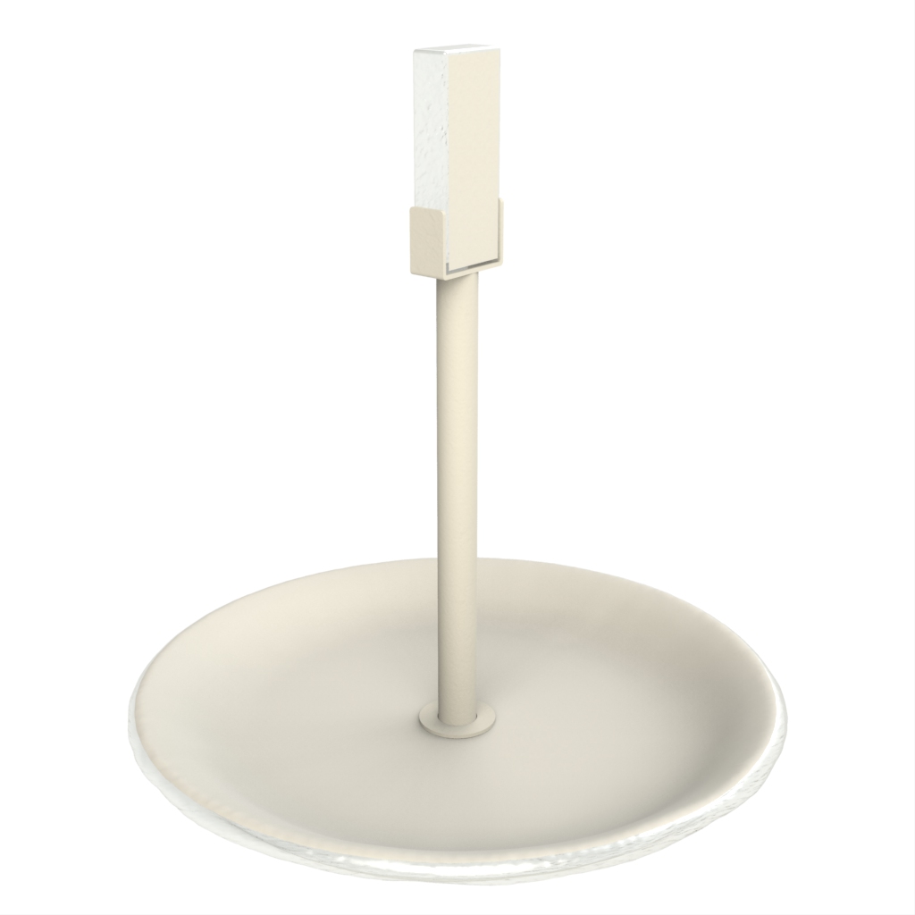 Petit Four Stand - Tea Stands | MyGlassStudio - Side View