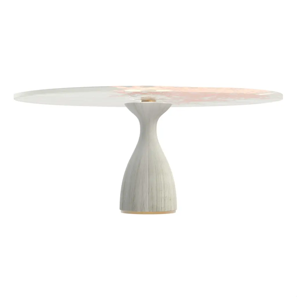 Pink Cake Stand in Light Salmon Pink - Cake Stands - 3/4 View