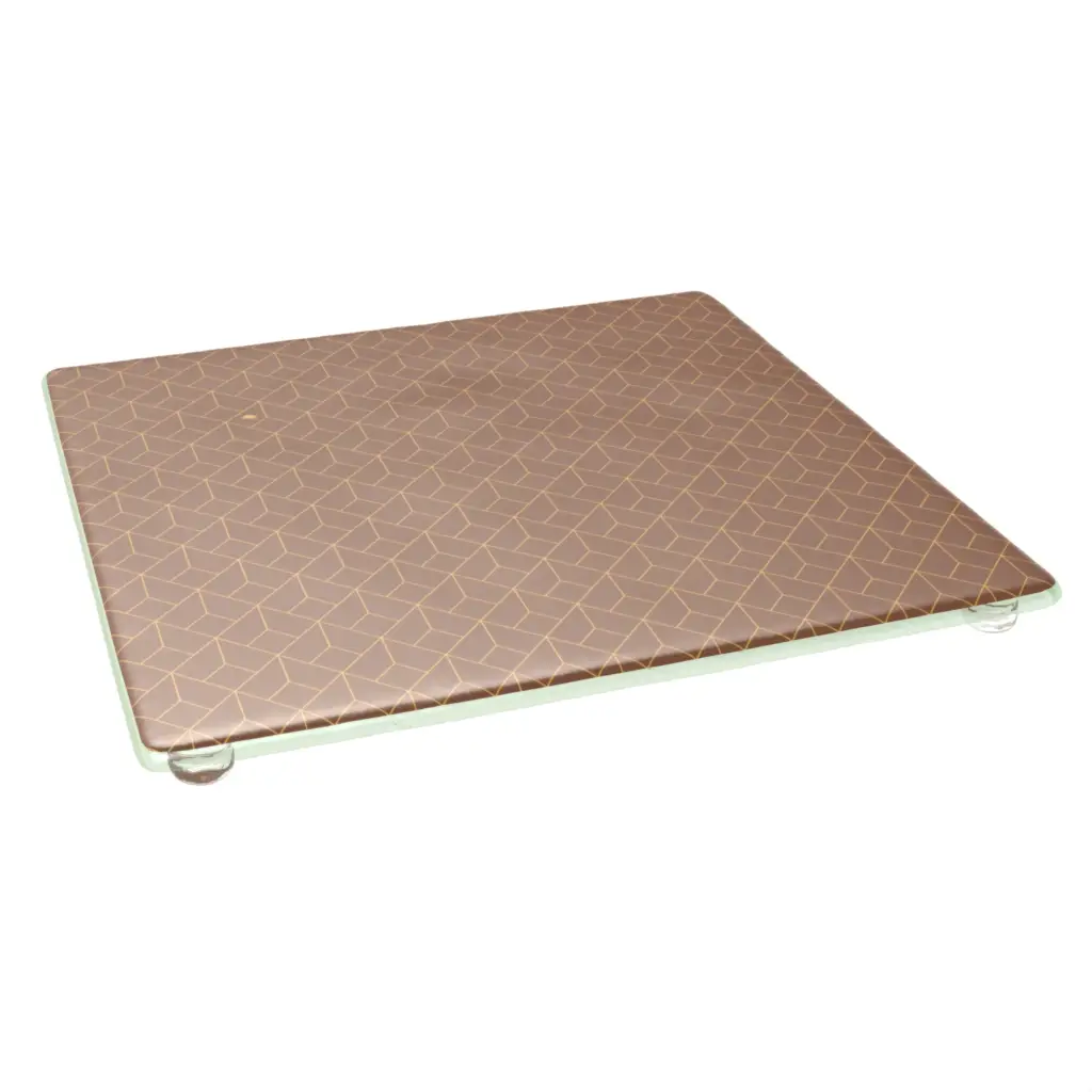 Raised Serving Board in Tobacco Brown - Serving Dishes - 3/4 View